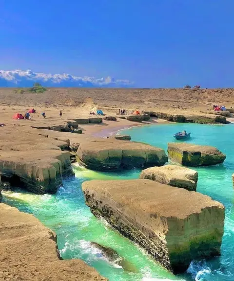 ساحل خماسی، هرمزگان