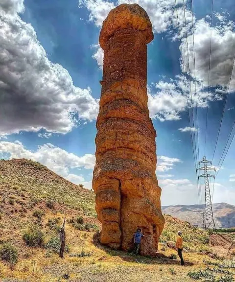 دودکش جن، زنجان