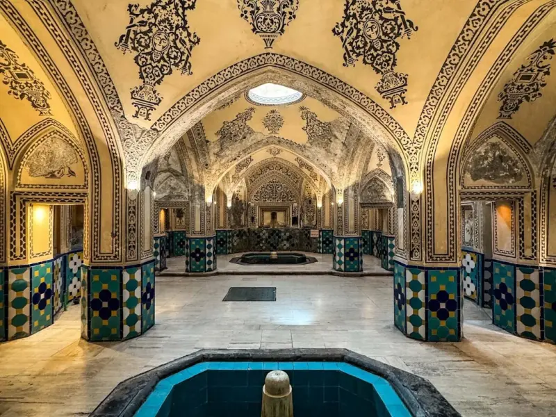 حمام تاریخی سلطان امیر احمد - تصویر 12