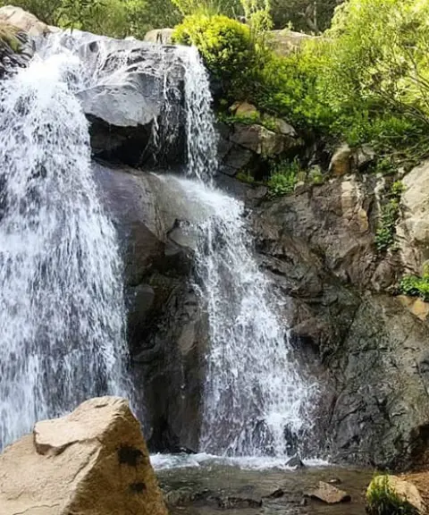آبشار اللو، همدان