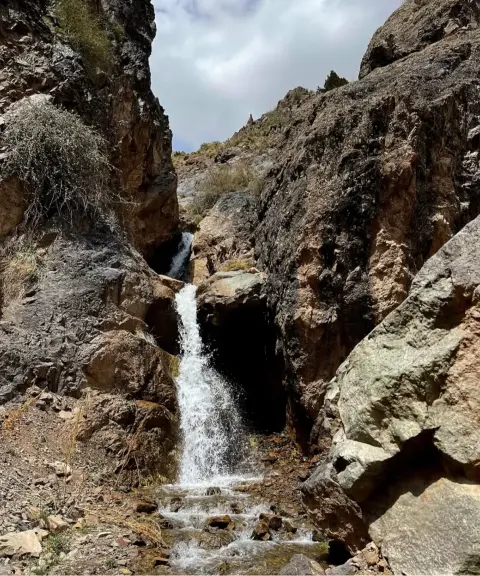 آبشار نکارمن، سمنان