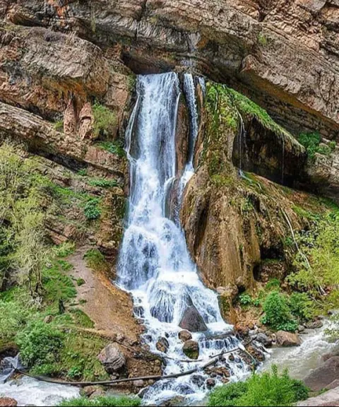آبشار آب سفید، لرستان