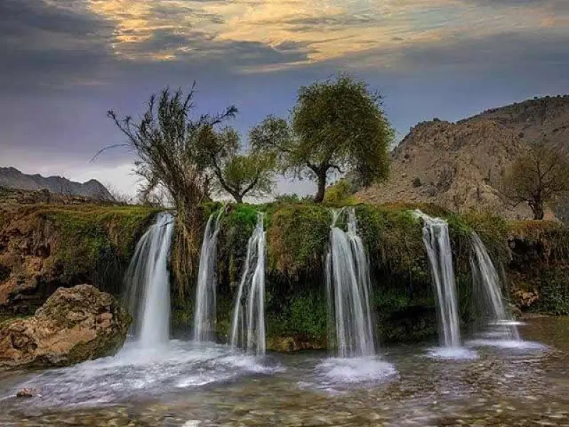 آبشارهای آرپناه لالی