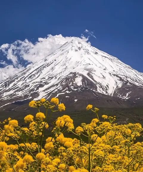 قله دماوند، مازندران