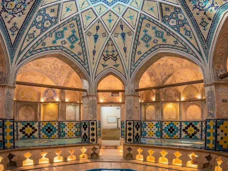 حمام تاریخی سلطان امیر احمد - تصویر 11