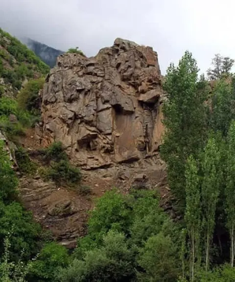 روستای رودبارک بالا، سمنان